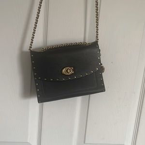 A used vintage coach bag